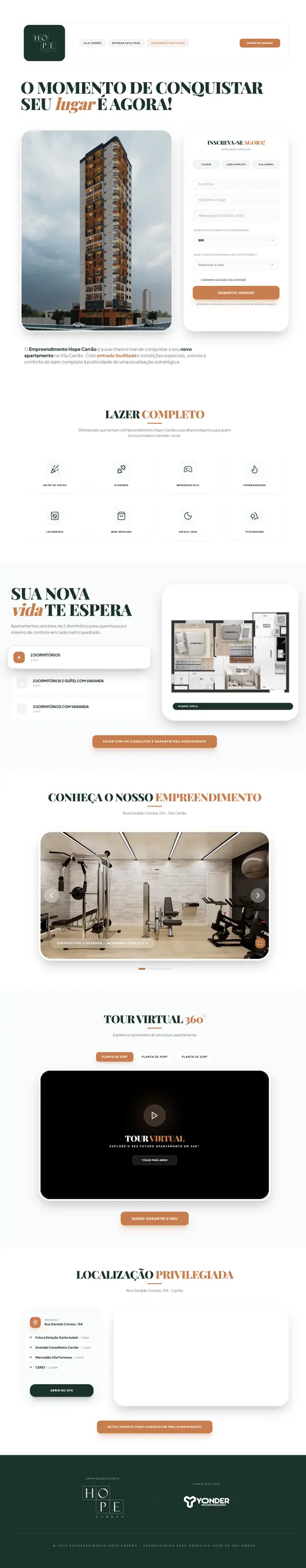 Landing Page